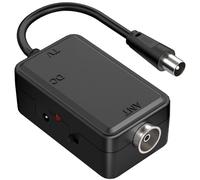 Mercury Amplificador de señal aérea de TV Alimentado por USB | Filtro 4G/5G | Ganancia de 20 dB | Amplificador de Antena Digital Freeview HD para una recepción Mejorada | Diseño Compacto Plug & Play