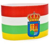 Mercury - Brazalete Capitán La Rioja, Unisex, Red-White-Green-Yellow, Senior