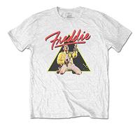 Mercury Freddie - T-Shirt # Xxl Unisex White # Triangle