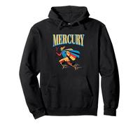 Mercury Roman Messenger Dios Mitología Retro Comic Style Sudadera con Capucha