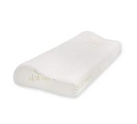 MERCURY TEXTIL - Almohada Cervical viscoelástica 70cm x 33cm, Reduce Dolores cervicales y con la Forma ergonómica aporta una Total adaptabilidad. (70 CM)