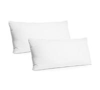 MERCURY TEXTIL - Almohada Fibra antialergico, Fibra Hueca siliconada de Alta recuperacion. El Tejido Exterior está Fabricado en Microfibra de última generación. (Pack 2 uds 70 cm)