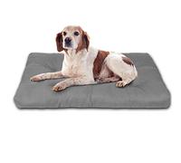 MERCURY TEXTIL- Cama de Mascota, Colchón para Perro, Colchoneta Reversible Estampada Relleno de Espuma para Interior y Exterior. (Medium, Gris)