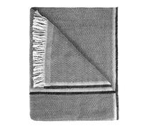 MERCURY TEXTIL- Colcha Plaid Multiusos 50% Algodón 50% Poliéster, Jarapas para Sofá, Liso y Rayas, Plaid Cama. Plaid Sofá, Manta Cubre Sofá Foulard (180x290cm, Liso Gris Oscuro)