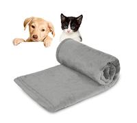 MERCURY TEXTIL- Manta para Perros, Gatos y Mascotas de Terciopelo Suave y Resistente 75x100cm. (1, Piedra, 75x100cm)