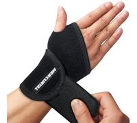 MERCURYAL Muñequera para Tendinitis - Muñequera Tunel Carpiano - 1 Par de Muñequeras Ajustables, Soporte de Muñeca Abierta Deportivo para Esguince y Dolor, Hombre y Mujer