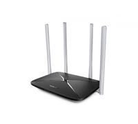 Mercusys AC12 router inalámbrico Ethernet rápido Doble banda (2,4 GHz / 5 GHz) Negro
