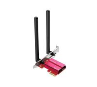 Mercusys be6500 - adaptador wifi 7 bluetooth 5.4 pcie, tribanda, 6 ghz