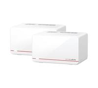Mercusys BE6500 Sistema Wi-Fi 7 de malla para todo el hogar, doble banda, 4K-QAM, MLO, 2 x 2.5G + 1 x 1 G, roaming sin costuras, juegos y transmisión, fácil gestión y configuración de aplicaciones