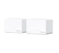 Mercusys Halo H25BE(2-Pack) - Sistema WiFi Mesh 7 BE3600 - WiFi Potente para casa Grande, Cobertura 460 m², 3 Puertos Gigabit, Velocidad 3.6 Gbps, Ideal para Streaming y Gaming