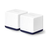 MERCUSYS Halo H50G(2-Pack) - AC1900 Mesh Wi-Fi, Doble Banda, Cobertura hasta 350 m², 3× Gigabit Puerto por Unidad, MU-MIMO, Beamforming, Control Parental, Smart Connect