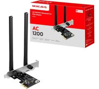 MERCUSYS MA30E AC1200Mbps Adaptador inalámbrico Bluetooth 5.0 PCIe WiFi para PC,