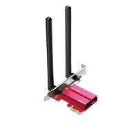 Mercusys MA37BE Wi-Fi 7 PCIe Adaptador y Tarjeta de Red tribanda BE6500 WiFi, Bluetooth 5.4, estándar de cifrado WPA3, MU-MIMO, Compatible Solo con Windows 11