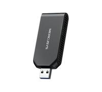 Mercusys MA70XM AX1800 Adaptador USB WiFi 6 para PC, Dual Band 1201Mbps 5GHz + 574Mbps 2.4GHz, USB 3.0, MU-MIMO, WPA3, Retrocompatible 802.11ax/AC/a/b/g/n, Compatible con Windows 11/10