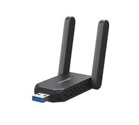 Mercusys MA72XH - Adaptador WiFi para PC, Wi-Fi 6 AX1800 de Doble Banda, 2 Antenas de Alto Rendimiento, USB 3.0, WPA3, MU-MIMO, Compatible con Windows 11/10