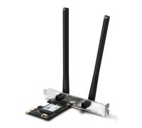 Mercusys MA80XE - AX3000 Wi-Fi 6 Bluetooth 5.2 Adaptador PCIe, Wi-Fi 2402 Mbps (5 GHz) + 574 Mbps (2.4 GHz), Chipset Intel WiFi 6, WPA3, Compatible con Windows 10, 11 (64 bit)