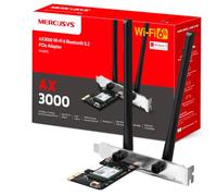 Mercusys MA80XE adaptador y tarjeta de red Interno WLAN / Bluetooth 3000 Mbit/s