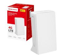MERCUSYS MB112-4G - Router inalámbrico N LTE 4G de 300 Mbps con Ranura SIM, Cat 4 hasta 150 Mbps, Cobertura máxima de Red, Modo de enrutador WiFi, soporta hasta 32 Dispositivos, conexión WAN