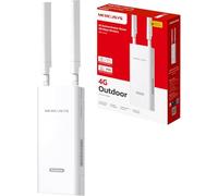 Mercusys MB118-4G Router 4G LTE Exterior/Interior, WiFi N 300 Mbps, hasta 150 Mbps con Tarjeta SIM, Resistente al Agua IP65, PoE, Ideal jardín, terraza o Zonas Rurales