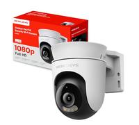 MERCUSYS MC500 - Cámara de Seguridad Exterior Wi-Fi 360° 1080p Full HD, Visión Nocturna a Color, Detección IA de Movimiento, Almacenamiento microSD 512 GB, IP65 y Audio Bidireccional