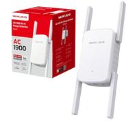 MERCUSYS ME50G AC1900Mbps WiFi Extender Booster, amplificador de Internet, puerto Ethernet, EasyMesh, antenas de alta ganancia, punto de acceso, repetidor, extensor TP-Link, control de aplicación