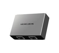 MERCUSYS MEH35 - Divisor Ethernet Gigabit, Velocidad Gigabit 1000 Mbps de 1 a 3, Compatible con Cables Ethernet de Cat 8/7/6/5e/5, Carcasa de aleación de Aluminio, Plug & Play