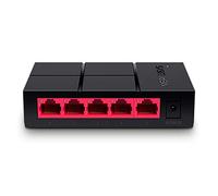 Switch SOHO Mercusys MS105G Mini 5 Portas 10/100/1000 Mbps UnManaged Plug and Play UnManaged