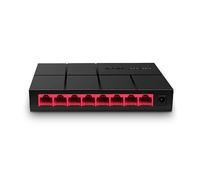 Mercusys MS108G - Switch Ethernet Gigabit de 8 Puertos (10/100/1000 Mbps, RJ45), Plug y Play, Sin Configuración, Bajo Consumo Energético, Silencioso y Compacto Ordenadores y Smart TV