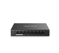 MERCUSYS MS108GP - Switch Gigabit RJ45 de 8 Puertos, 7 PoE+ Puertos,transmisión PoE hasta 250 Metros, LAN Ethernet 10/100/1000 Mbps, Plug and Play, Pequeño, Carcasa Plástico