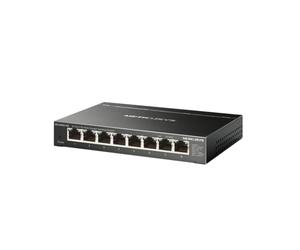 MERCUSYS MS108GS-M2 - Interruptor de 2,5 GB con Conexiones súper rápidas, Divisor Ethernet de 8 Puertos, Interruptor de Red, Interruptor Ethernet TP-Link, Funcionamiento silencioso, Ideal para Varios