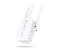Mercusys MW300RE - Repetidor de WiFi N 300Mbps, Extensor de Red WiFi, Amplificador Inalámbrico, 3 Antenas, Botón WPS, MIMO, Señalización LED