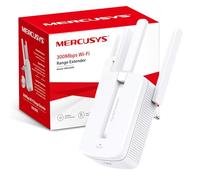 Mercusys MW300RE-Repetidor WiFi 4, Doble Banda, Antenas externas, Compacto | Amplificador de Señal WiFi. Modo Punto de Acceso. Botón WPS para Configuración Fácil. App Mercusys.