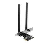 Mercusys TP-Link MA30E Adaptador PCIe Dual Band Wi-Fi AC1200Mbps, Bluetooth 5.0, Dos Antenas de Alto Rendimiento, MU-MIMO, WPA3, Windows 11/10