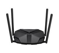 Mercusys TP-Link MR85X Router WiFi 6 AX3000Mbps Dual-Band, 2,5 Gbps Puerto WAN, 3 Puertos LAN Gigabit, 4 Antenas omnidireccionales fijas, WPA3, Modo Punto de Acceso, Control App, no Compatible con