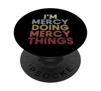 Mercy Name Mercy Personalized Name First Given PopSockets PopGrip Adhesivo