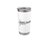 Mercy Triumphs Vaso térmico de acero inoxidable de doble pared