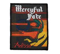 Mercyful Fate Melissa Parche tejido y licenciado.