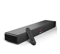 MEREDO Barra de Sonido, Sistema de Barra de Sonido para TV Altavoz BT 5.0 de 2.1 Canales y 150W con subwoofer Integrado para PC/Cine en casa, Compatible con ARC/óptico/Aux/USB