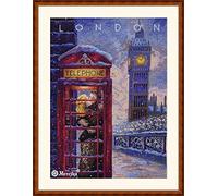 Merejka Juego de punto de cruz K-182, multicolor, 24,5 x 33 cm