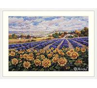 Merejka Juego de punto de cruz, multicolor, 24,5 x 35,5 cm