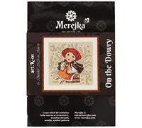 Merejka K-01 Mitgift - Patrón de punto de cruz, algodón, multicolor, 25 x 25 cm