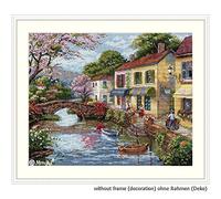 Merejka K-174 - Kit de punto de cruz (30 x 38 cm), multicolor