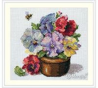 Merejka Kit de punto de cruz, diseño de primavera