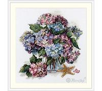 Merejka Kit de Punto de Cruz, Multicolor, 25x28cm