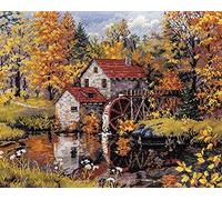 Merejka Kit de Punto de Cruz, Multicolor, 31x40 cm