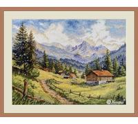 Merejka Kit de punto de cruz "The Chamonix Valley