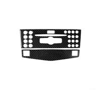 MerFor Cedes For C For Class W204 For Carbon Fiber For Console Trim Fits Models from 2007 to 2010