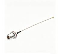 Merghurn Cable hembra tipo N de 6 pulgadas (RG178), cable de extensión coaxial RF para tarjeta WiFi PCI, router inalámbrico, puerta de enlace y antena externa