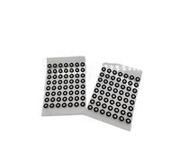 MERHOVO Escáner 3D El escáner 3D de Mano del Marcador de escaneo 3D de 1000 Piezas refleja el Punto de Destino del Punto de Marcado Punto de Marcado Interior Marcador(3mm x 6mm)