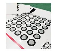 MERHOVO Escáner 3D Escáner 3D de Mano Punto de Marca magnética 3D Punto Adhesivo Punto Reflectante Punto de Marca Punto de Destino Punto de posicionamiento Punto de Marcado Interior Marcador(Type-4)